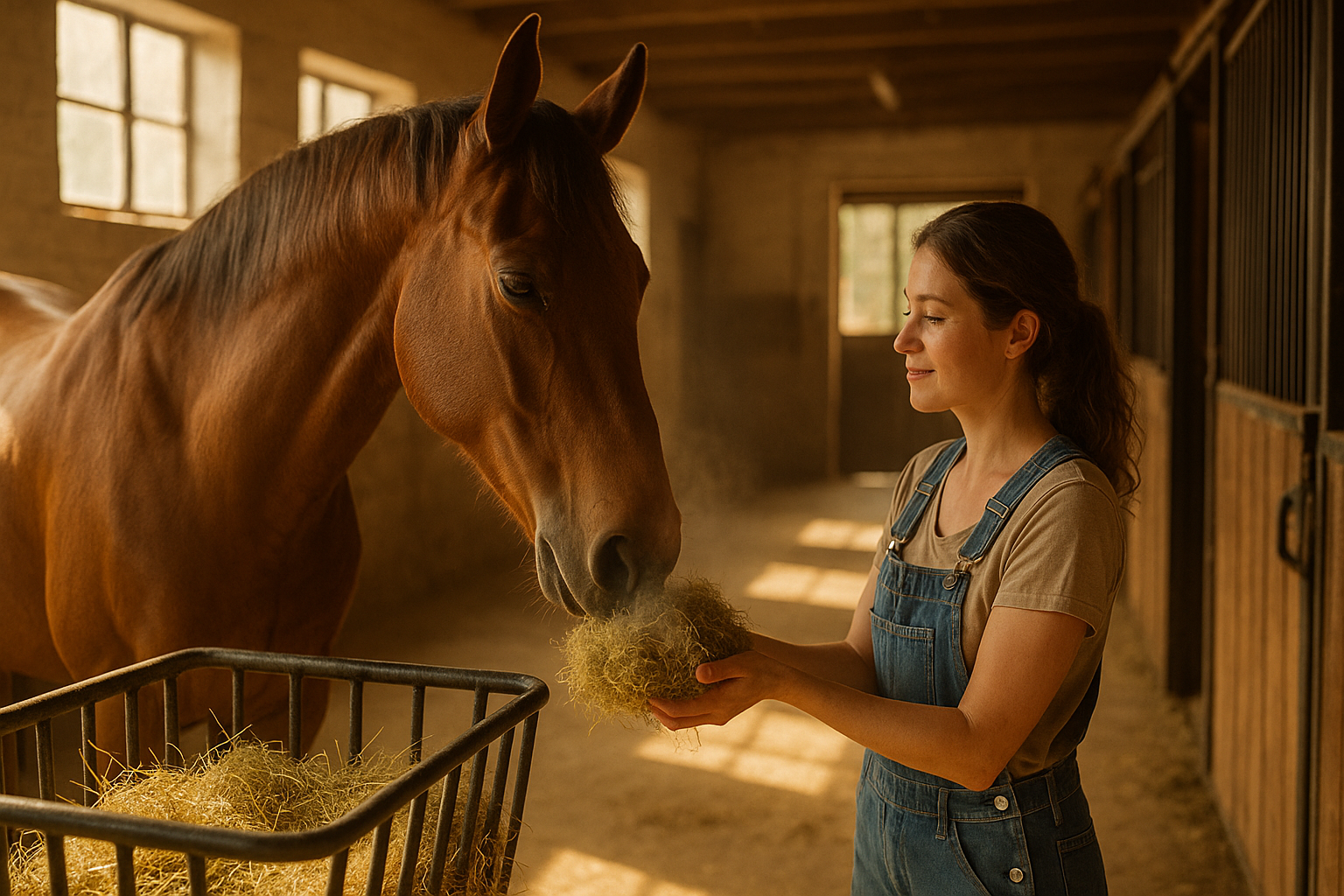Warum frisst mein Pferd kein Heu?